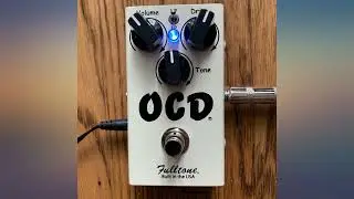 Fulltone OCD Obsessive Compulsive Drive Overdrive Guitar Effects Pedal review