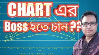 How to make line chart in excel bangla tutorial with different way