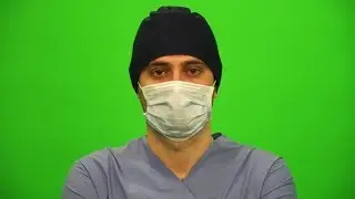 Close up Portrait of a Surgeon or Doctor with Mask | Stock Footage - Videohive