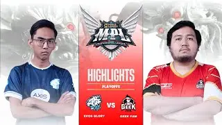 HIGHLIGHTS EVOS vs GEEK | MPL ID S13 PLAYOFFS EVOS GLORY vs GEEK FAM