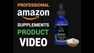 Amazon Product Video Editing for Zynergy Plus Colloidal Ormus Gold | Fast Showcase
