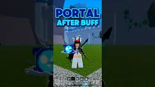 PORTAL AFTER THE BUFF BLOX FRUITS | #Shorts #bloxfruits #roblox #queenliiivv #onepiece
