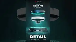Exploring 360&deg; Detail with SPRO Mini PTZ Camera! 📹🔍 #SPRO #SmartCCTV #Security #CCTV