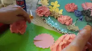 Scrunched Flowers!