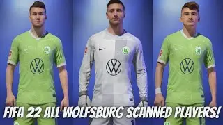 FIFA 22 | Bundesliga | All Wolfsburg players with Real face!