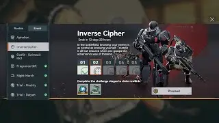 How to Complete Inverse Cipher Part 2 [Season 3] Girls' Frontline 2: Exilium