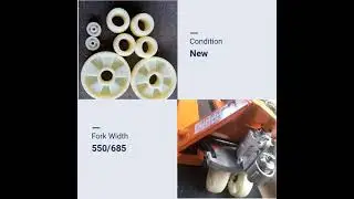 High load Capacity Abrasion nylon and plastic wheels for pallet truck