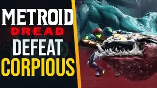 How to defeat Corpious, the First Boss of Metroid Dread!