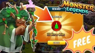 HOW TO GET FREE XMAS COINS IN MONSTER LEGENDS! | (NEW LINKS) 🎄