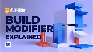 Build Modifier in Blender Tutorial