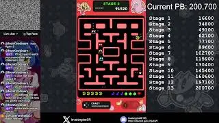 [True High Score WR] Pac-Man Superfast 214,400