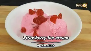 Homemade Strawberry Ice Cream Recipe Without Condensed Milk (Better than Store Bought)