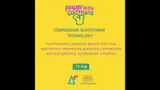 Commoning Blockchain Technology