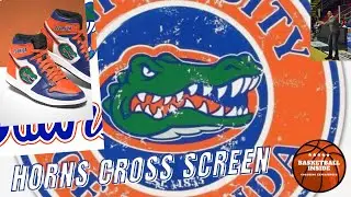 Florida Gators Horns Cross Screen