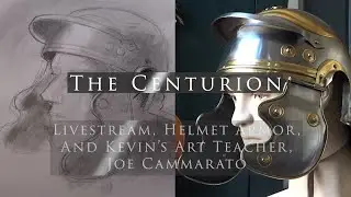 Drawing a Centurion's Helmet, and My Art Teacher Joe Cammarato