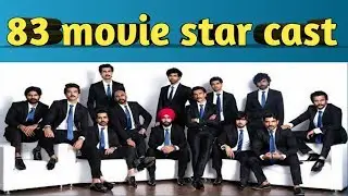 83 movie star cast | Kapil dev biopic | 1983 word cup