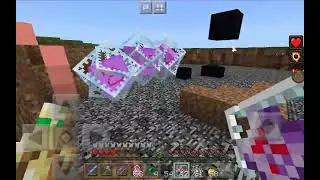 Pvping my friend in old version in minecraft with no enchants