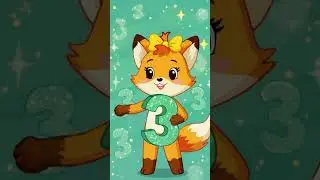 Learn the Number 3 with Fifi the Fox! 🎈🦊 | Counting Fun for Kids