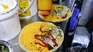 Mexican Style Frankie Making At Baroda Express Cafe | Veg Roll Recipe | Indian Street Food