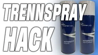 MAG Spritzer entfernen mit diesem Trennspray Hack MIG Schwei&szlig;en