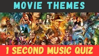 Movie Themes | Guess in 1 second | Music Quiz