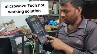 Samsung Microwave Tuch Panal Repair Kese Karte hain | Microwave Start button not working 