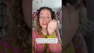 IT cosmetics Bye Bye Dark Spots concealer review ✨ #makeup #makeupreview #concealer