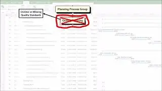 Video 21 (Part 15A of 25) &ndash; Importance of the Plan Quality Management Process.