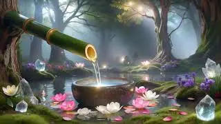 Healing Sleep Music 🌿 Water Sound, Calming Music, Deep Sleep. Stop Overthinking and Eliminate Stress