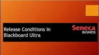 Ultra: Release Conditions