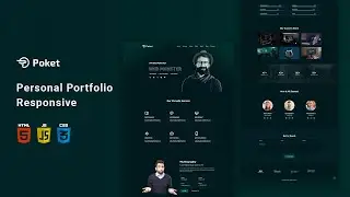 💼 Building a Personal Portfolio Website from Scratch with HTML, CSS, and JS