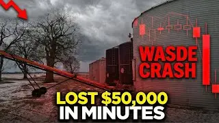 We Lost $50,000 in 5 Minutes (Brutal WASDE Reaction)