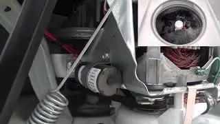 Huebsch HWNKC2SP116TW01 Top Load Commercial Washer Inner Mechanisim 