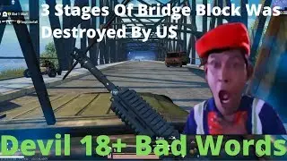 Destroying 3 Stages Of Bridge Block And TeamUp With RajGaming Yt In Pubg Mobile