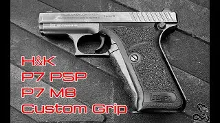 H&K P7 Custom Cut Grip Tape HK Heckler & Koch M8 PSP