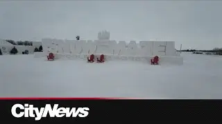 Largest snow maze officially opens for winter season