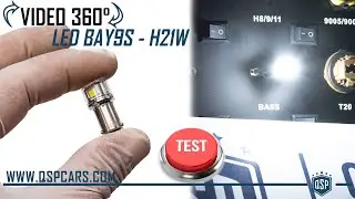 Lampadine LED BAY9S h21w QualitySpCars TEST Accensione e Vista Prodotto Fra le Mani | QSPCARS.COM