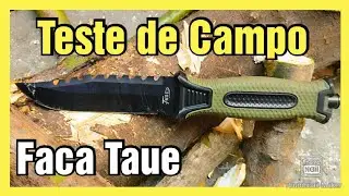 FACA MILITAR TAUE [TESTE DE CAMPO] #febredoa&ccedil;o #TAUE #SHOPEE