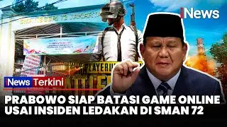 Prabowo Bakal Batasi Game Online PUBG Buntut Ledakan di SMAN 72 Jakarta | iNews Terkini