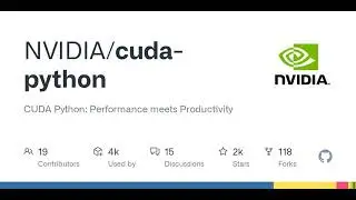 GitHub - NVIDIA/cuda-python: CUDA Python: Performance meets Productivity