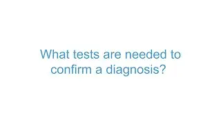The Muenzer MPS Research and Treatment Center FAQ: What tests are needed to confirm a diagnosis?