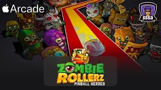 Zombie Rollerz: Pinball Heroes: Apple Arcade GamePlay By (Firefly Games Inc)