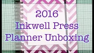 2016 Inkwell Press Planner Unboxing