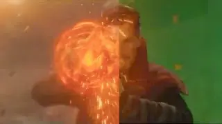 AVENGERS INFINITY WAR: THANOS VS DR. STRANGE AND IRON MAN BEHIND THE SCENES