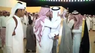مدقال أخوياء فيصل سالم الهاجرى فى زواجة