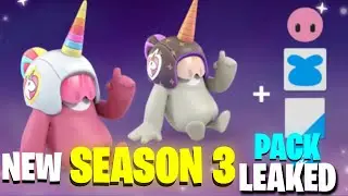 *NEW* FALL GUYS SEASON 3 PACK LEAKED!!