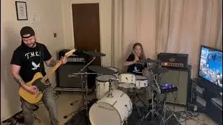 Our first drum session of 2025 #drums #drummer #drummerlife #drummergirl #themojocityrebels swag 😎 😉