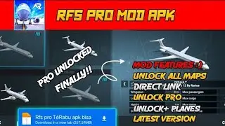 RFS Pro Mod Apk latest version 2025 | Unlock All Planes & skin Vip full game unlocked + paid version