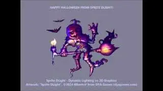 Happy Halloween from Sprite DLight - Instant normal maps for 2D graphics