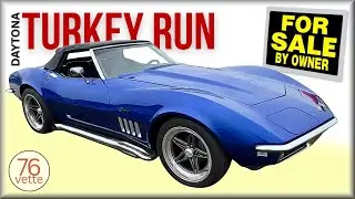 C3 Corvettes of the 2025 Daytona Turkey Run